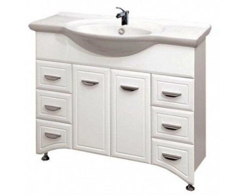 Приобрести Дрея -105 Тумба 6 ящ. в магазине сантехники Santeh-Crystal.ru