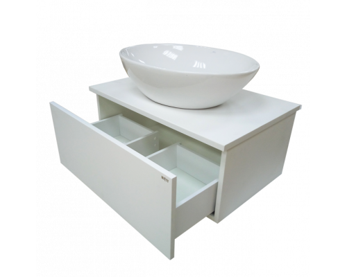 Приобрести Ива - 60 Тумба подвесная белая пленка 1 ящ. О в магазине сантехники Santeh-Crystal.ru