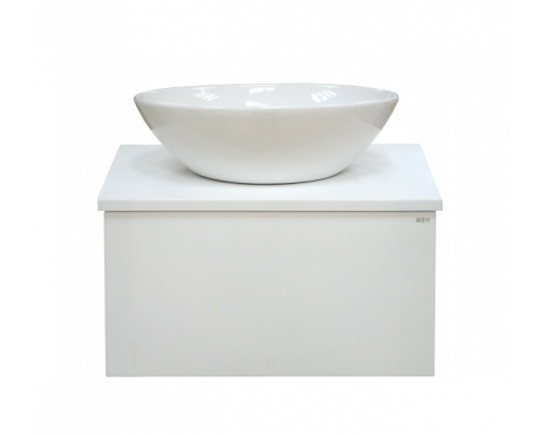 Приобрести Ива - 60 Тумба подвесная белая пленка 1 ящ. О в магазине сантехники Santeh-Crystal.ru