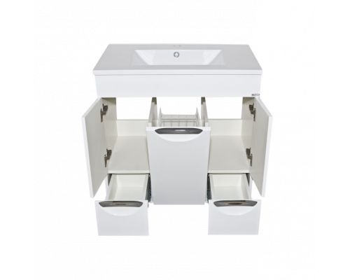 Заказать Кристи -75 Тумба  с 2-мя ящ. /Б/К бордовая в магазине сантехники Santeh-Crystal.ru