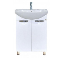 Лаванда - 50 Тумба прямая белая