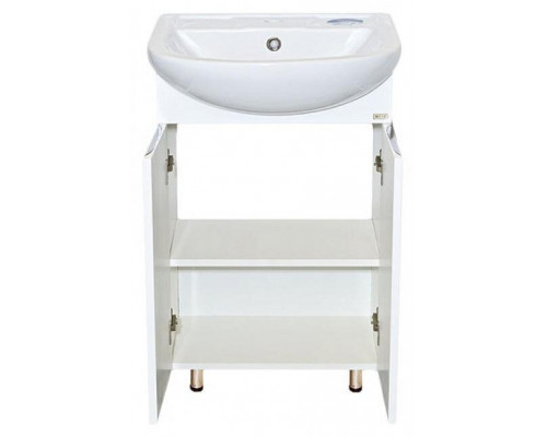 Приобрести Лаванда - 50 Тумба прямая белая в магазине сантехники Santeh-Crystal.ru