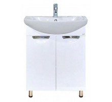 Лаванда - 60 Тумба прямая белая