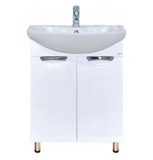 Лаванда - 60 Тумба прямая белая