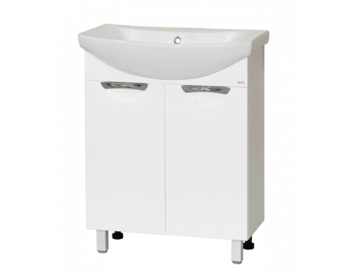 Заказать Лаванда - 65 Тумба прямая белая в магазине сантехники Santeh-Crystal.ru