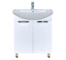 Лаванда - 70 Тумба прямая белая