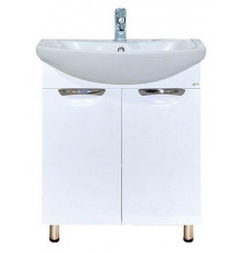 Лаванда - 70 Тумба прямая белая