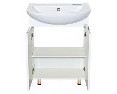 Приобрести Лаванда - 70 Тумба прямая белая в магазине сантехники Santeh-Crystal.ru