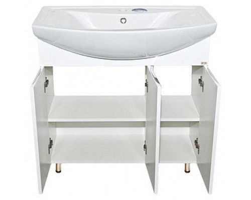 Заказать Лаванда - 80 Тумба прямая белая в магазине сантехники Santeh-Crystal.ru