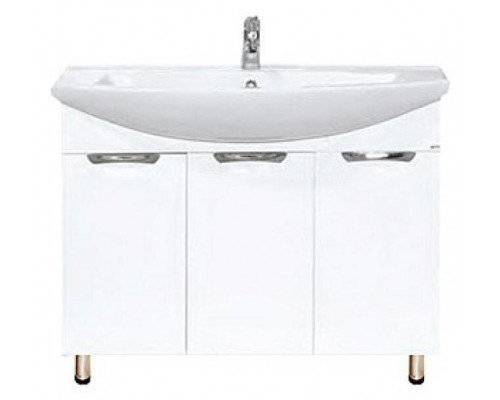 Приобрести Лаванда -105 Тумба прямая белая в магазине сантехники Santeh-Crystal.ru