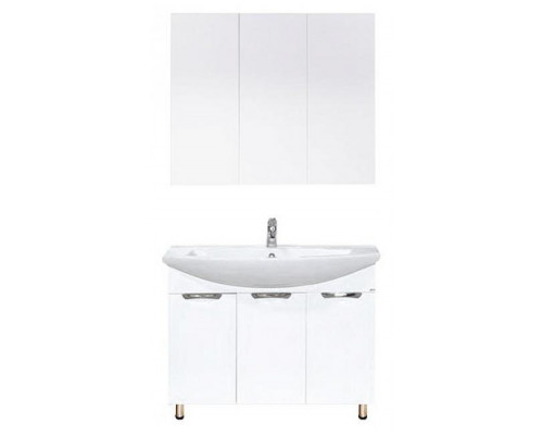 Приобрести Лаванда -105 Тумба прямая белая в магазине сантехники Santeh-Crystal.ru