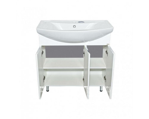 Приобрести Лаванда -105 Тумба прямая белая в магазине сантехники Santeh-Crystal.ru