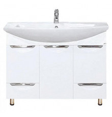 Лаванда -105 Тумба с 2 ящ. белая