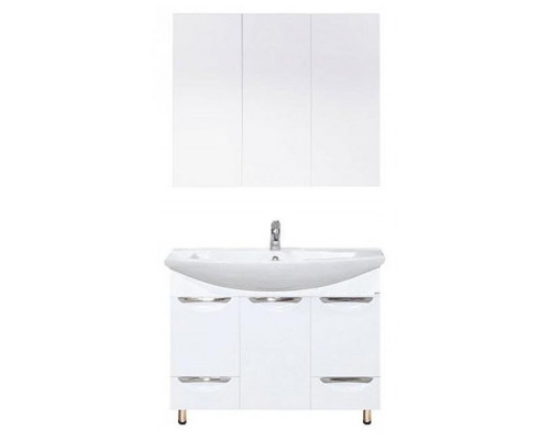 Заказать Лаванда -105 Тумба с 2 ящ. белая в магазине сантехники Santeh-Crystal.ru