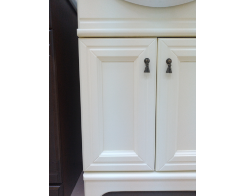 Приобрести Лувр - 65 Тумба напольная, слоновая кость О в магазине сантехники Santeh-Crystal.ru