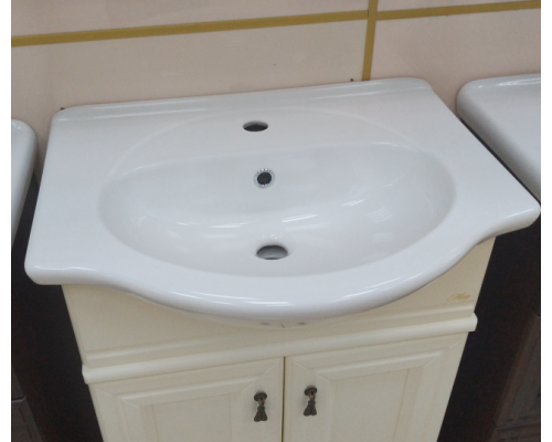 Приобрести Лувр - 65 Тумба напольная, слоновая кость О в магазине сантехники Santeh-Crystal.ru