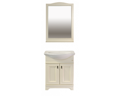 Приобрести Лувр - 65 Тумба напольная, слоновая кость О в магазине сантехники Santeh-Crystal.ru