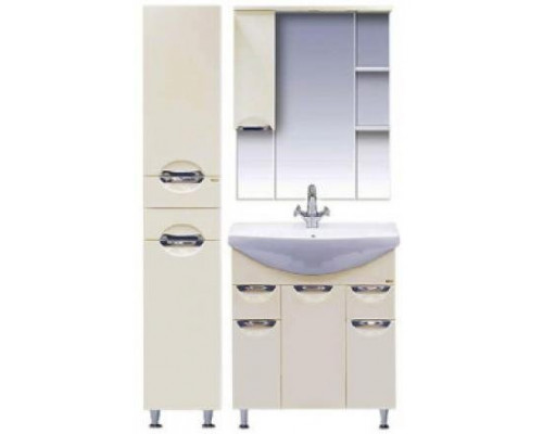 Заказать Орхидея - 75 Тумба 2 ящ. (корзина) бежевая эмаль в магазине сантехники Santeh-Crystal.ru