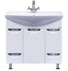 Орхидея - 85 Тумба 2 ящ. белая эмаль