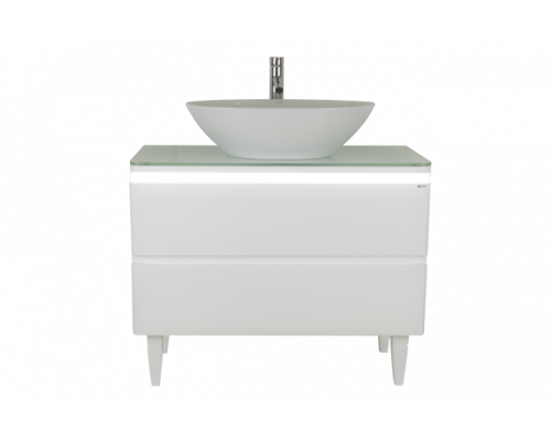 Приобрести Скай - 90 Тумба с 2 ящ. напольная в магазине сантехники Santeh-Crystal.ru