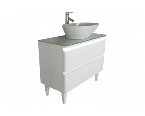 Приобрести Скай - 90 Тумба с 2 ящ. напольная в магазине сантехники Santeh-Crystal.ru