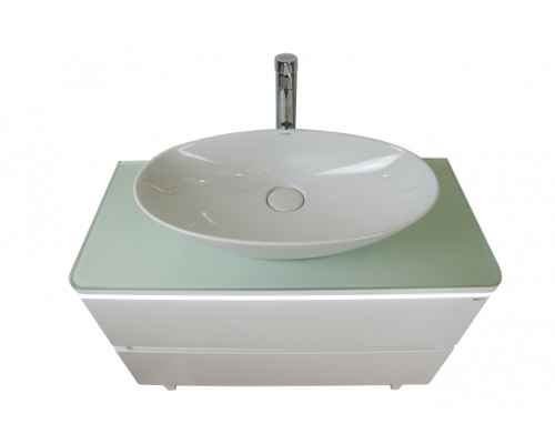 Приобрести Скай - 90 Тумба с 2 ящ. напольная в магазине сантехники Santeh-Crystal.ru