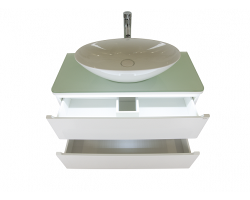 Приобрести Скай - 90 Тумба с 2 ящ. напольная в магазине сантехники Santeh-Crystal.ru