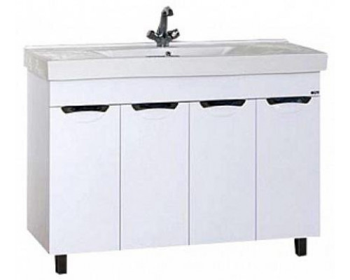 Купить София -120 Тумба прямая белая эмаль в магазине сантехники Santeh-Crystal.ru