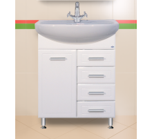 Стелла - 65 Тумба с  4 ящ.  Б/К вертик.