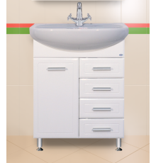 Стелла - 65 Тумба с  4 ящ.  Б/К вертик.