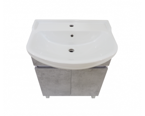 Купить Ультра - 70 тумба напольная прямая бетон в магазине сантехники Santeh-Crystal.ru