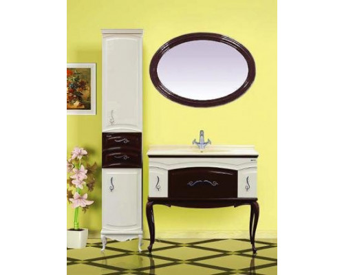 Приобрести Флоренция - 100 Тумба бежево-коричневый в магазине сантехники Santeh-Crystal.ru