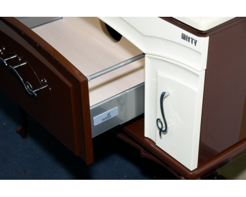 Приобрести Флоренция - 100 Тумба бежево-коричневый в магазине сантехники Santeh-Crystal.ru