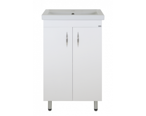 Приобрести Фостер - 50 Тумба напольная прямая белая в магазине сантехники Santeh-Crystal.ru
