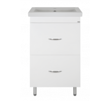 Фостер - 50 Тумба напольная с 2 ящ. белая