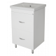 Заказать Фостер - 50 Тумба напольная с 2 ящ. белая в магазине сантехники Santeh-Crystal.ru