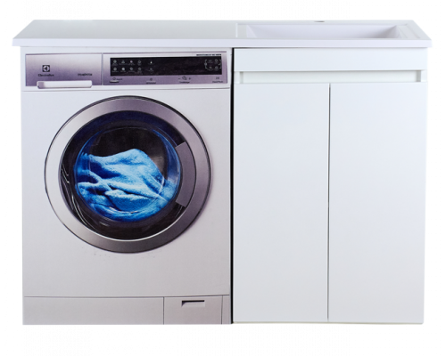 Заказать Фостер - 55 Тумба напольная прямая под стиральную машину О в магазине сантехники Santeh-Crystal.ru