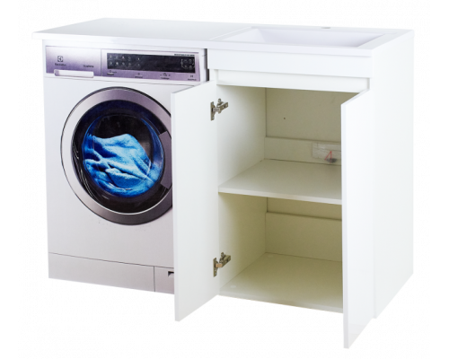 Заказать Фостер - 55 Тумба напольная прямая под стиральную машину О в магазине сантехники Santeh-Crystal.ru