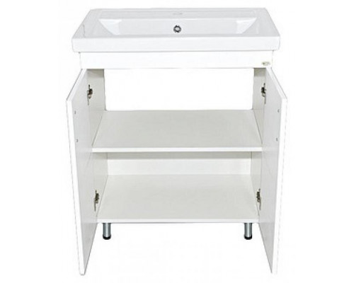 Приобрести Фостер - 60 Тумба напольная прямая белая в магазине сантехники Santeh-Crystal.ru