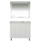 Заказать Фостер -100 Тумба напольная с 2 ящ. белая в магазине сантехники Santeh-Crystal.ru