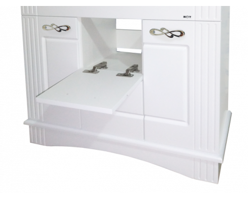 Купить Эльбрус - 80 Тумба белая эмаль в магазине сантехники Santeh-Crystal.ru