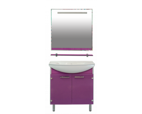 Заказать Эмма - 85 Тумба прямая сиреневая в магазине сантехники Santeh-Crystal.ru
