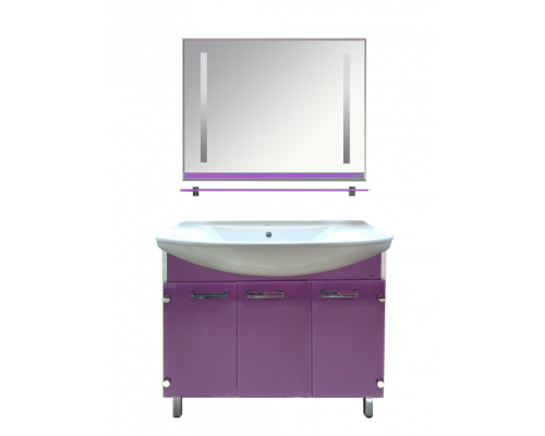 Заказать Эмма -105 Тумба прямая сиреневая в магазине сантехники Santeh-Crystal.ru