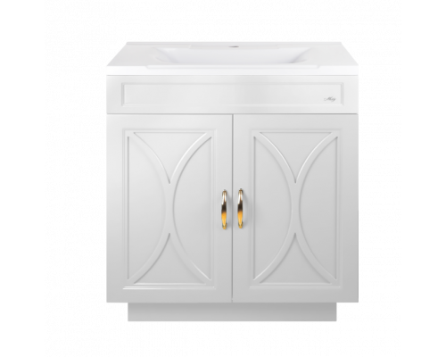 Заказать Амбра - 65 тумба прямая белая в магазине сантехники Santeh-Crystal.ru