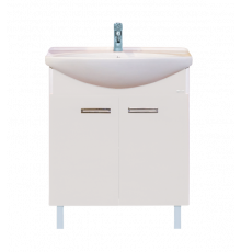 Джулия - 75 Тумба прямая белая White О