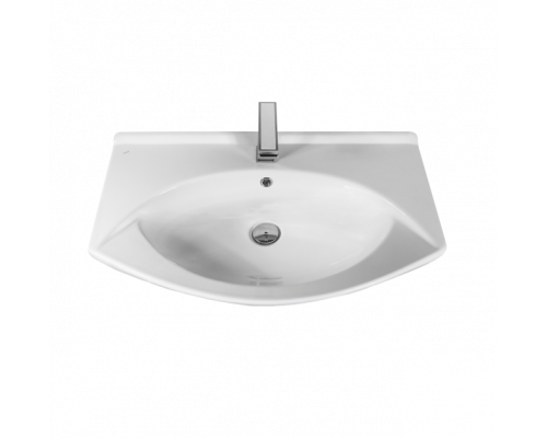 Купить Джулия - 85 Тумба прямая белая White О в магазине сантехники Santeh-Crystal.ru