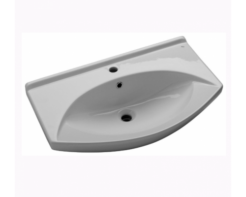 Купить Джулия - 85 Тумба прямая белая White О в магазине сантехники Santeh-Crystal.ru