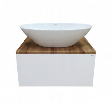 Ива - 60 Тумба подвесная комбинированная 1 ящ. О