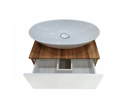 Купить Ива - 60 Тумба подвесная комбинированная 1 ящ. О в магазине сантехники Santeh-Crystal.ru