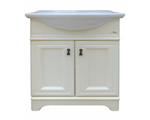 Купить Лувр - 75 Тумба напольная, слоновая кость О в магазине сантехники Santeh-Crystal.ru